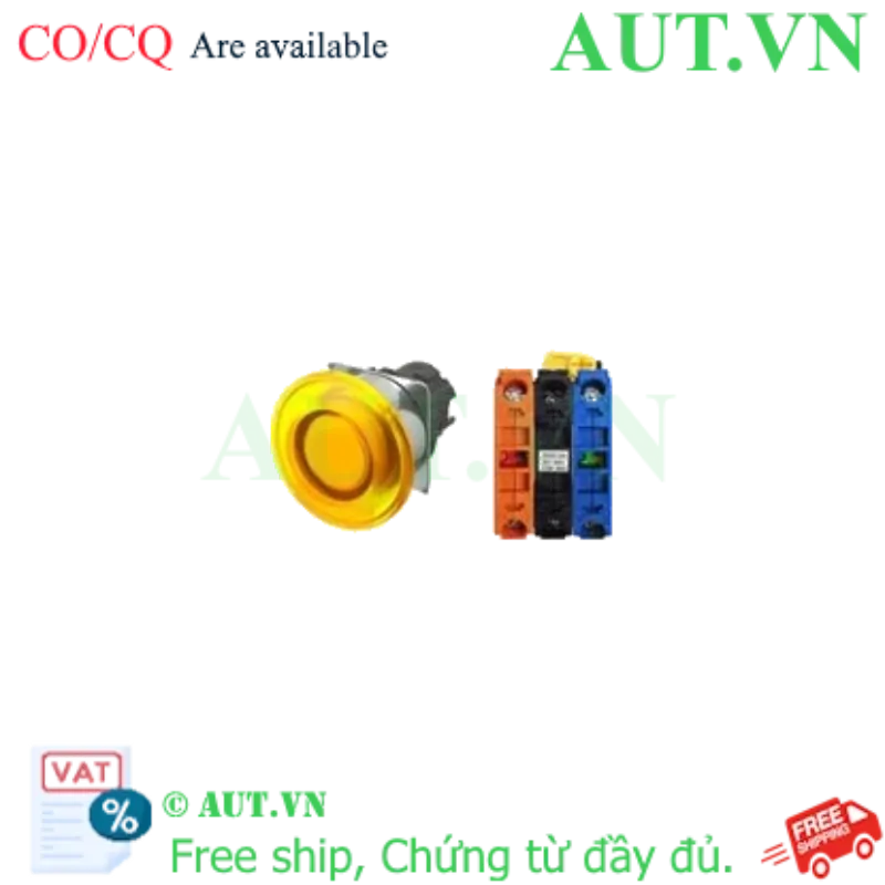 Ảnh của Công tắc nút nhấn Omron A22NL-RMM-TYA-G102-YE