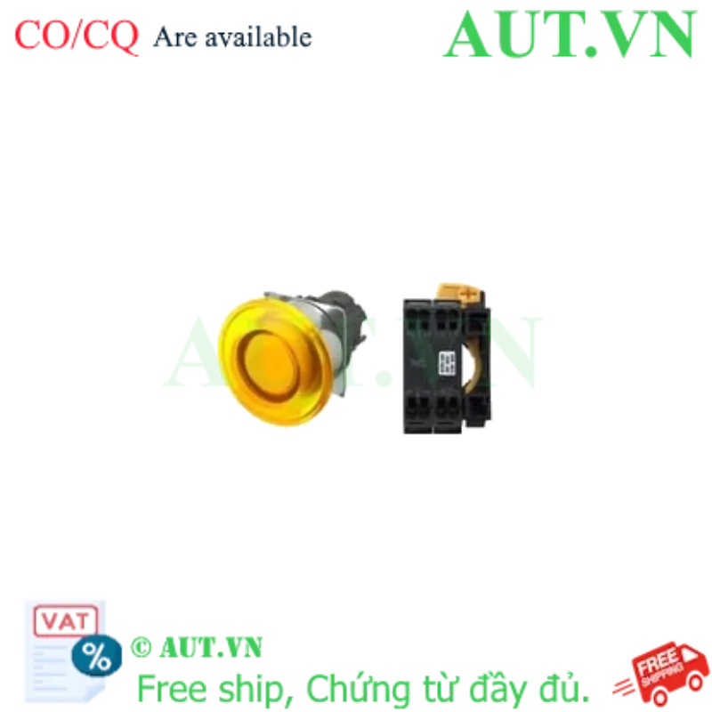 Ảnh của Công tắc nút nhấn Omron A22NL-RMM-TYA-P002-YE