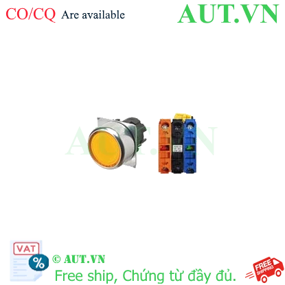 Ảnh của Công tắc nút nhấn Omron A22NL-RNA-TOA-G102-OB