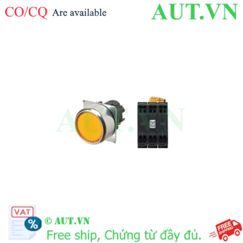 Ảnh của Công tắc nút nhấn Omron A22NL-RNA-TOA-P202-OC