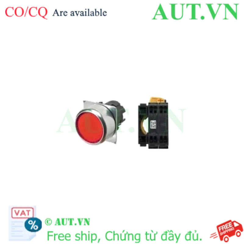 Ảnh của Công tắc nút nhấn Omron A22NL-RNA-TRA-P100-RE
