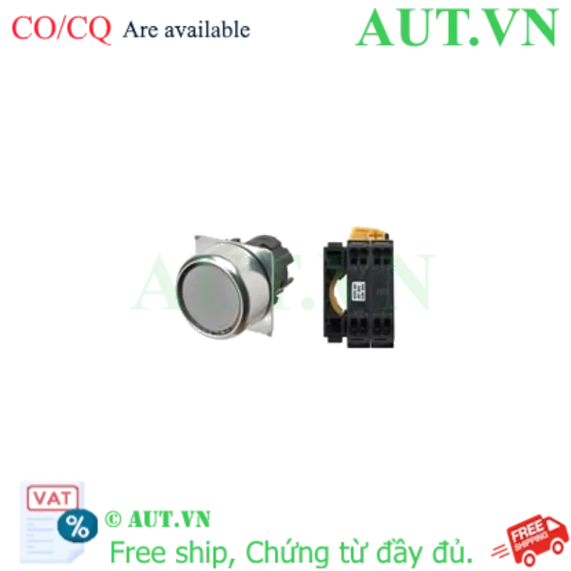 Ảnh của Công tắc nút nhấn Omron A22NL-RNA-TWA-P100-YE