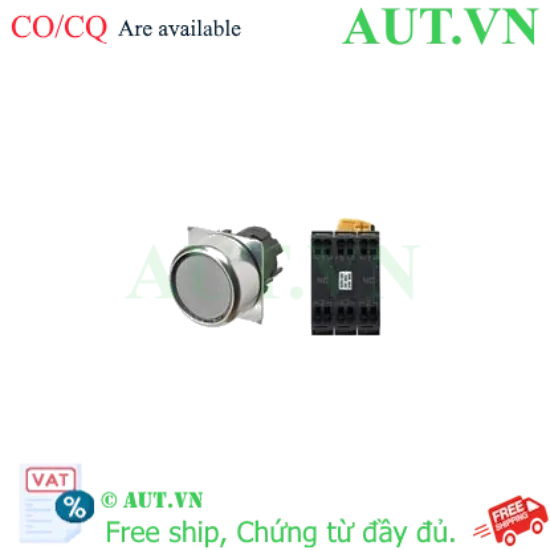 Ảnh của Công tắc nút nhấn Omron A22NL-RNA-TWA-P202-WD