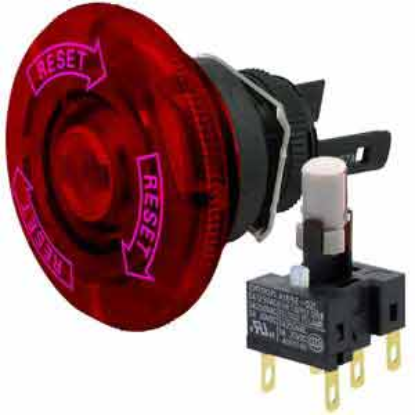 Ảnh của Công tắc nút nhấn Omron A165E-LM-24D-02-PK