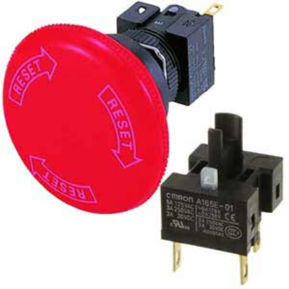 Ảnh của Công tắc nút nhấn Omron A165E-M-01-PK