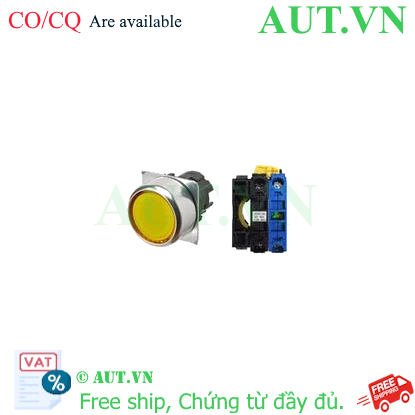 Ảnh của Công tắc nút nhấn Omron A22NL-RNA-TYA-G100-YD