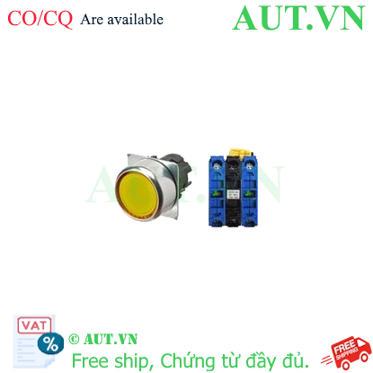 Ảnh của Công tắc nút nhấn Omron A22NL-RNA-TYA-G101-YB