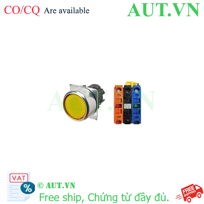 Ảnh của Công tắc nút nhấn Omron A22NL-RNA-TYA-G102-YB