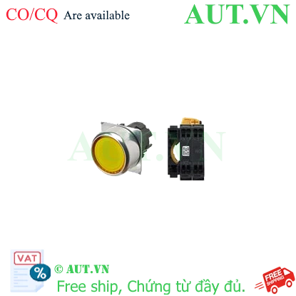 Ảnh của Công tắc nút nhấn Omron A22NL-RNA-TYA-P100-YE