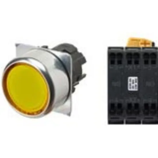 Ảnh của Công tắc nút nhấn Omron A22NL-RNA-TYA-P101-YE