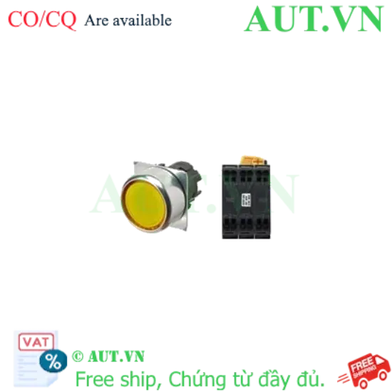 Ảnh của Công tắc nút nhấn Omron A22NL-RNA-TYA-P102-YB