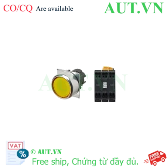 Ảnh của Công tắc nút nhấn Omron A22NL-RNA-TYA-P202-YE