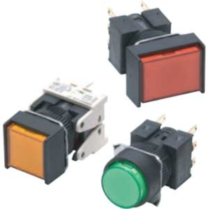 Ảnh của Công tắc nút nhấn Omron A165L-APWA-12D-1