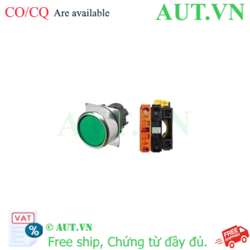 Ảnh của Công tắc nút nhấn Omron A22NL-RNM-TGA-G002-GD