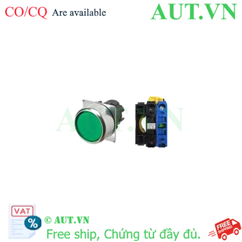 Ảnh của Công tắc nút nhấn Omron A22NL-RNM-TGA-G100-GC
