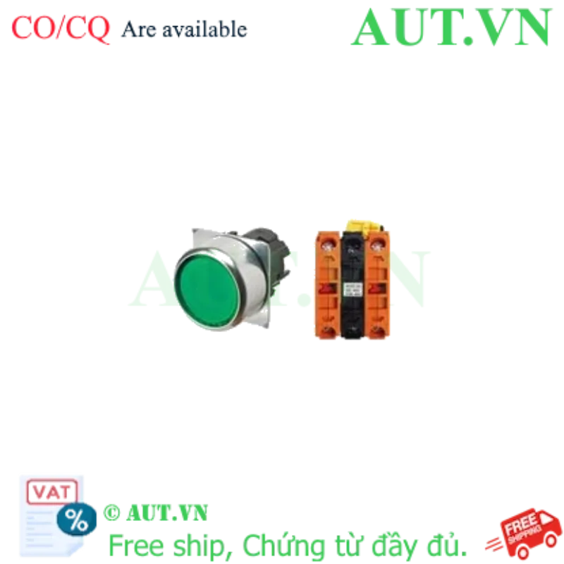 Ảnh của Công tắc nút nhấn Omron A22NL-RNM-TGA-G202-GD