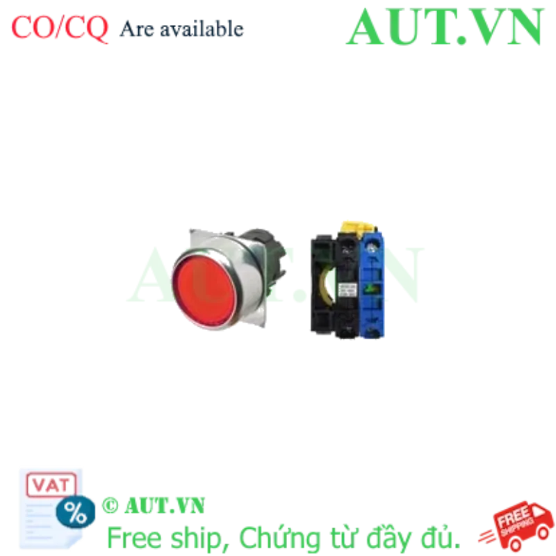 Ảnh của Công tắc nút nhấn Omron A22NL-RNM-TRA-G100-RA
