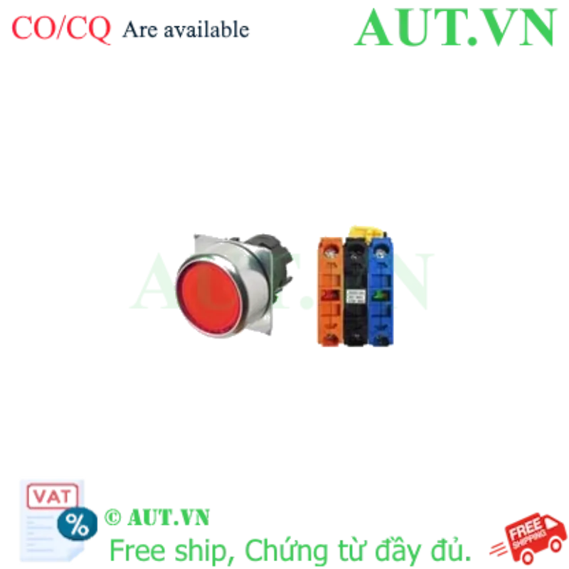 Ảnh của Công tắc nút nhấn Omron A22NL-RNM-TRA-G102-RC