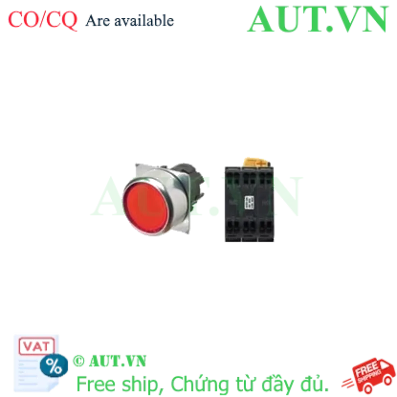 Ảnh của Công tắc nút nhấn Omron A22NL-RNM-TRA-P102-RD