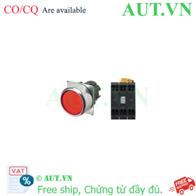 Ảnh của Công tắc nút nhấn Omron A22NL-RNM-TRA-P202-RE