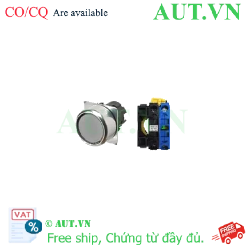 Ảnh của Công tắc nút nhấn Omron A22NL-RNM-TWA-G100-WC