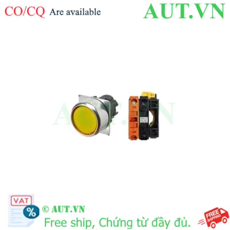 Ảnh của Công tắc nút nhấn Omron A22NL-RNM-TYA-G002-YE