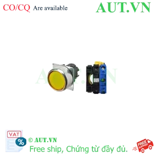 Ảnh của Công tắc nút nhấn Omron A22NL-RNM-TYA-G100-YC
