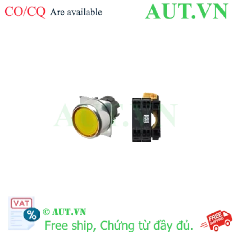 Ảnh của Công tắc nút nhấn Omron A22NL-RNM-TYA-P002-YC