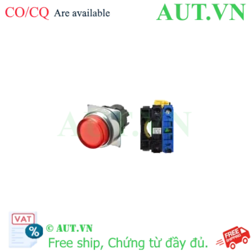 Ảnh của Công tắc nút nhấn Omron A22NL-RPM-TRA-G100-RB