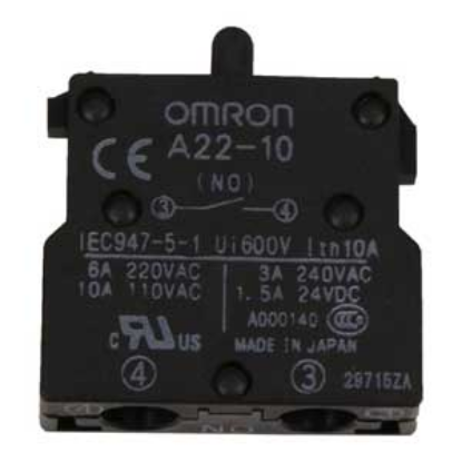Ảnh của Công tắc nút nhấn Omron A22-10