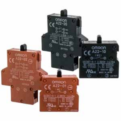 Ảnh của Công tắc nút nhấn Omron A22-11S