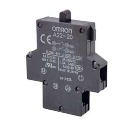 Ảnh của Công tắc nút nhấn Omron A22-20