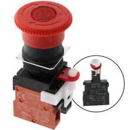 Ảnh của Công tắc nút nhấn Omron A22EL-M-T2-01