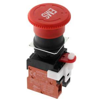Ảnh của Công tắc nút nhấn Omron A22E-M-01-EMS-RD