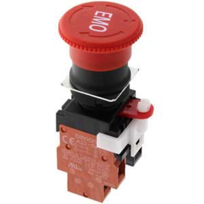 Ảnh của Công tắc nút nhấn Omron A22E-M-03-EMO-RD