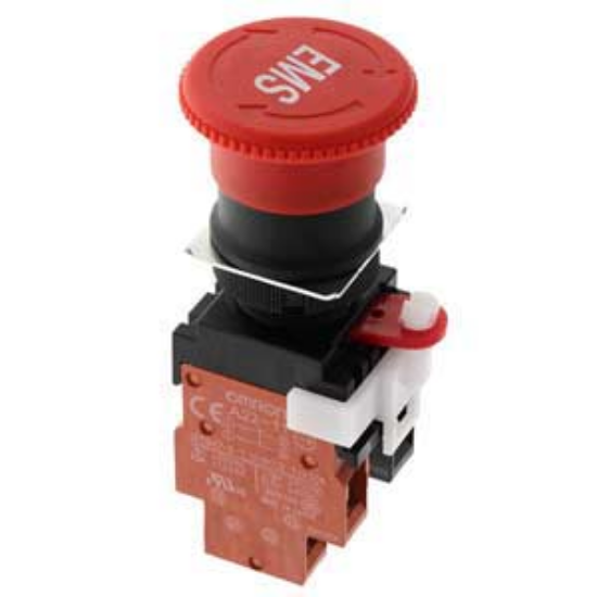 Ảnh của Công tắc nút nhấn Omron A22E-M-11-EMS-RD