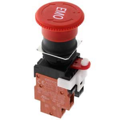Ảnh của Công tắc nút nhấn Omron A22E-M-12-EMO-RD