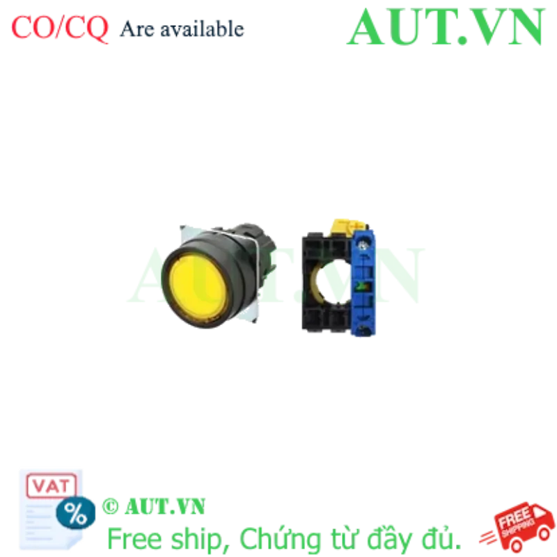 Ảnh của Công tắc nút nhấn Omron A22NN-BNA-UYA-G100-NN