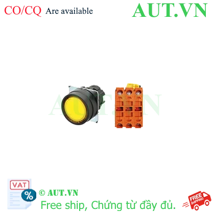 Ảnh của Công tắc nút nhấn Omron A22NN-BNA-UYA-G222-NN