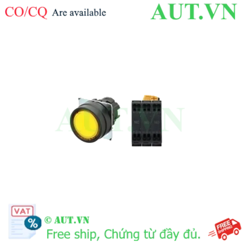 Ảnh của Công tắc nút nhấn Omron A22NN-BNA-UYA-P112-NN