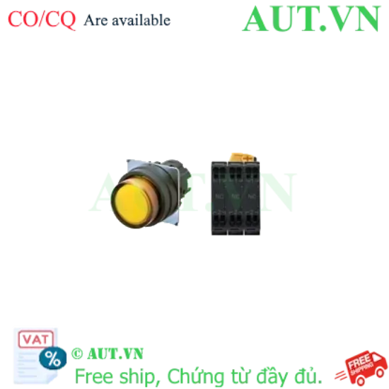Ảnh của Công tắc nút nhấn Omron A22NN-BPA-UYA-P222-NN
