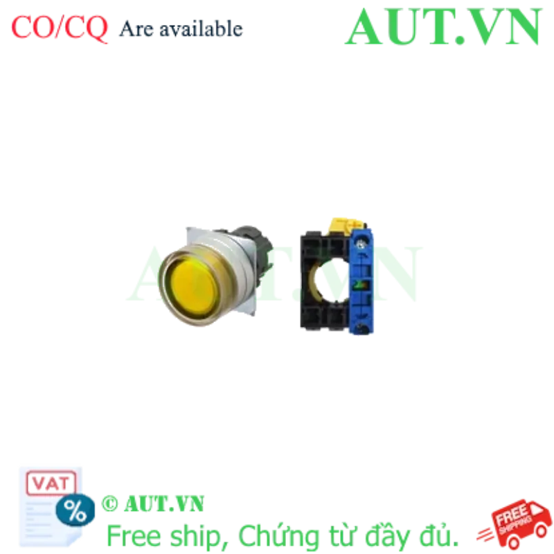 Ảnh của Công tắc nút nhấn Omron A22NN-MGM-UYA-G100-NN
