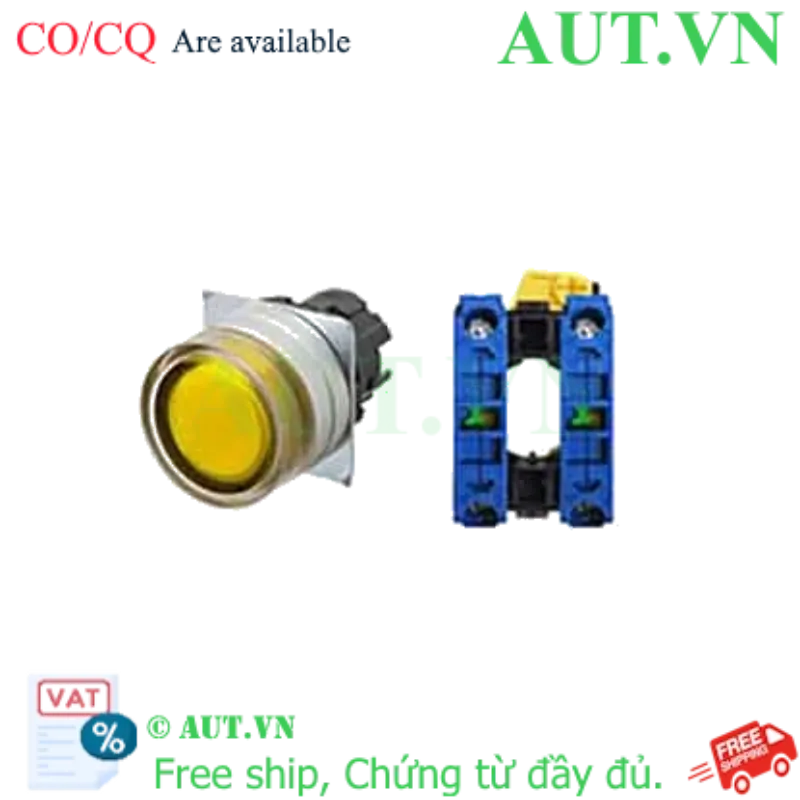 Ảnh của Công tắc nút nhấn Omron A22NN-MGM-UYA-G101-NN