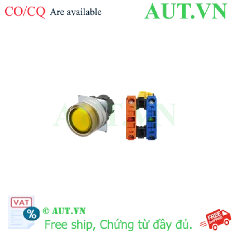 Ảnh của Công tắc nút nhấn Omron A22NN-MGM-UYA-G102-NN