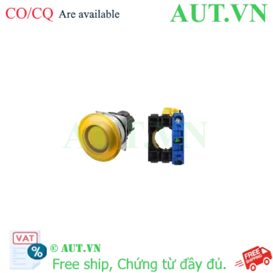 Ảnh của Công tắc nút nhấn Omron A22NN-MMA-UYA-G100-NN