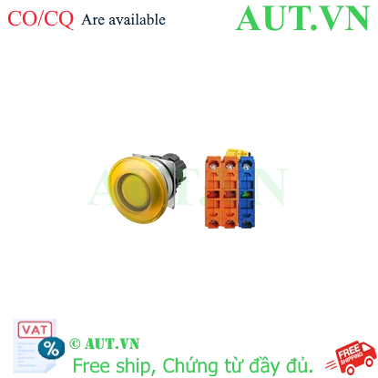 Ảnh của Công tắc nút nhấn Omron A22NN-MMA-UYA-G122-NN