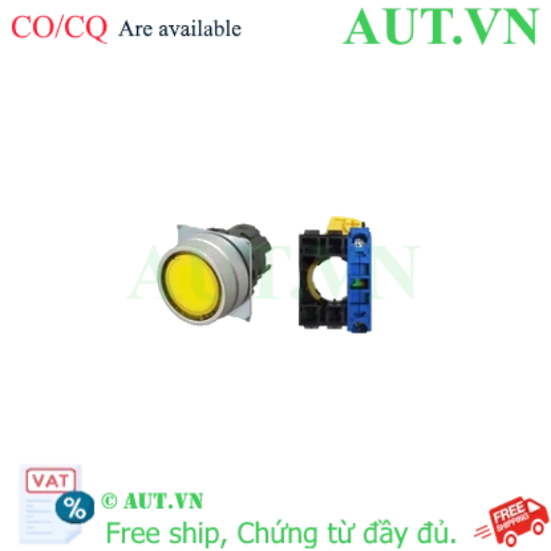 Ảnh của Công tắc nút nhấn Omron A22NN-MNA-UYA-G100-NN