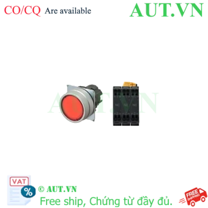 Ảnh của Công tắc nút nhấn Omron A22NN-MNM-URA-P222-NN