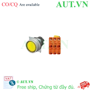 Ảnh của Công tắc nút nhấn Omron A22NN-MNM-UYA-G222-NN