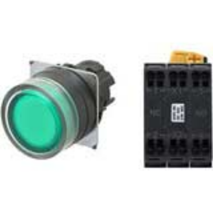 Ảnh của Công tắc nút nhấn Omron A22NL-BGA-TGA-P102-GC